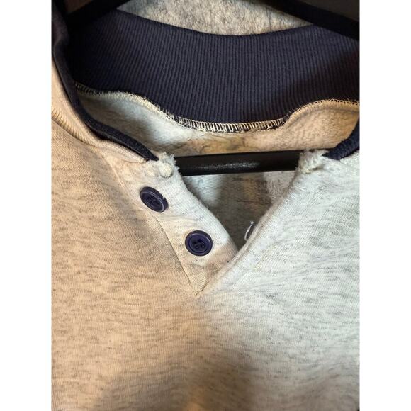 Vintage EAA Oshkosh Men's Gray Button L/XL Pullover Sweater - Picture 5 of 7